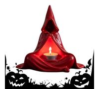 Portacandele di Halloween - Candeliere decorativo a forma di fantasma e | Accento per la casa della stagione autunnale per soggiorno, studio, festival scolastico, riunioni di famiglia