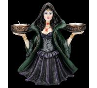 Portacandele Doppio - Strega - Portacandele Magico Decorazione