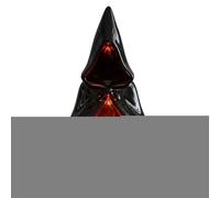 Portacandele fantasma di Halloween | Portacandele mistico da mago, candelabro con mantello con cappuccio, decorazione da tavolo con atmosfera horror, regalo per la casa e il bar