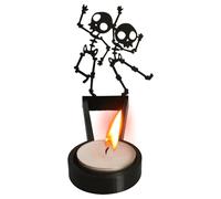 Portacandele Gotici,Decorazione Con Tea Light Che Proietta | Proiettore di per Vintage per Halloween per Camera da Letto, Giardino, Luogo di Lavoro, Libreria, Mensola