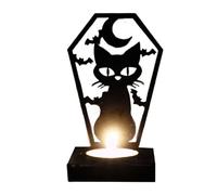 Portacandele Halloween - Portacandele Con Stand Ombra Per Halloween,Decorazione Artistica In Ferro Streghe Spaventose per Camera Soggiorno Casa Amici Famiglia Compagni