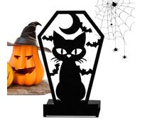 Portacandele Halloween,Portacandele Con Stand Ombra Per Halloween | Decorazione Artistica In Ferro Streghe Spaventose per Camera Soggiorno Casa Amici Famiglia Compagni