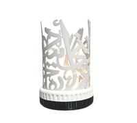 Portacandele in ferro con eleganti linee europee per candele coniche da tavolo