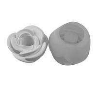 Portacandele in ghisa in silicone a forma di fiore di cristallo a forma di rosa adatto per la produzione di candelabri ornamento decorazioni da tavola