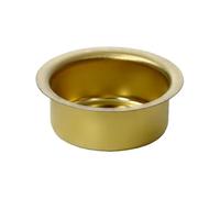 Portacandele in ottone da 10 - 22 mm - beccucci e goccioline in ottone - singolarmente o come set per candele da 10 mm, 12 mm, 14 mm, 17 mm, 20 mm e 22 mm, dimensioni: 22 mm, 10 pezzi