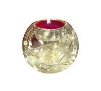 Portacandele Per Tealight Centrotavola Traslucido Resistente Al Calore | Portacandele Per Candele Da Tè Di Natale Per Feste Albero Natalizio Interno Esterno Casa Famiglia Inaugurazione
