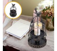 Portacandele Piattini Decorazione Della Gabbia Per Uccelli Candela