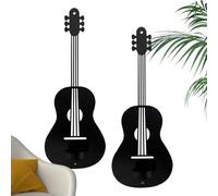 Portacandele | Vintage 2 pezzi | Portacandele moderno a forma di chitarra | per interni ed esterni, camera da, soggiorno, ufficio, ristorante, fattoria, compleanno, festa di Natale