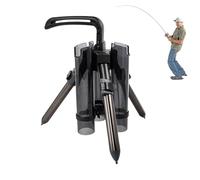 Portacanna da | per portacanne da da pavimento - Organizzatore portatile per canne ispessite per barche e yacht marittimi, contiene 3 canne da