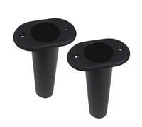 Portacanna da pesca in plastica da incasso 2 pezzi