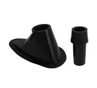 Portacanna da pesca per barca gonfiabile, supporto per canna da pesca per kayak, presa per canna da pesca adesiva con fissaggio per parasole, accessori per barche in plastica