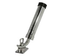 Portacanna orientabile inox Ø 40 mm base quadrata