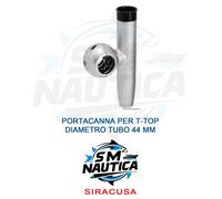 PORTACANNA PER T TOP DIAMETRO TUBO 44 MM PER BARCA GOMMONE