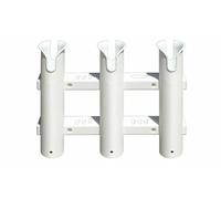 PORTACANNE A PARETE 3 POSTI IN ABS BIANCO PER IMBARCAZIONI