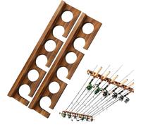 Portacanne da pesca per garage, portacanne da pesca in garage,Rastrelliera da pesca Rastrelliera per canna da pesca - Organizzatore per canne da pesca, porta canne da pesca a parete, porta canne da pe