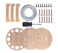 Portacanne Da - Porta Da Resistente, Supporto Girevole A 360° Per Aste, Supporto Stabile Per Aste Regolabili Per Donne, Seminterrato, Capannone, Barca, Camion, Kayak, Molo, Viaggi In