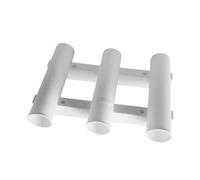 Portacanne per la pesca in mare, semplice, White WITHOUT HOLES