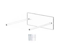 Portacappelli da parete | Appendiabiti in acrilico per cappelli, portacappelli in acrilico trasparente per parete, per porta, campeggio, auto, casa, ingresso, garage, passaggio, corridoio, camera da