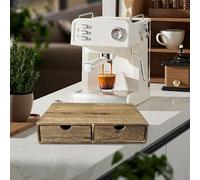 Portacapsule Caffè Multifunzionale Cassetto Porta Cialde Base per Caffettiera E