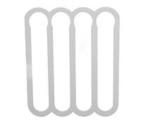 Portacapsule da parete per capsule, porta capsule da caffè a montaggio a parete, organizzatore per lo stoccaggio verticale o orizzontale per, ufficio e (Bianca)