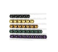 Portacapsule Universale For Caffè, Compatibile Con Nespresso, Organizer For Capsule Vertuo, Contenitore For Cialde Da Caffè Da 6 Pezzi/set, Compatibile Con Dolce Gusto, Con Adesivo(White 1set)