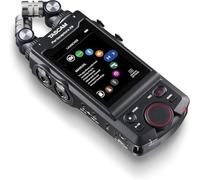 TASCAM DR-40X Registratore audio portatile a 4 canali/4 tracce e interfaccia USB con microfono regolabile