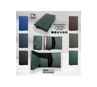 PortaCards Plus TintaUnita Uomo Donna - Porta Carte, Monete, Banconote + RFID
