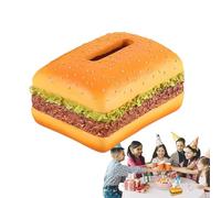 Portacarta da Parati a Forma di Hamburger | Dispenser Portatile Per A Forma Di Hamburger Simpatico,Supporto Per Distributore Di | Famiglia Amici Cucina Scrivania Casa Ufficio Festa Vacanza Interno