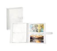 Portacarte 4x5.5, 2 pezzi trasparenti per schede, 30 pagine per 120 carte