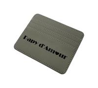 Portacarte da uomo in finta pelle, con scritta "Papy d'Love", 3 scomparti per carte, 1 scomparto per banconote, 10 x 8 cm, idea regalo uomo, nonno, nonno, papi, regalo di compleanno, festa natale,