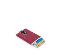 Portacarte di credito con sliding system Piquadro Blue Square rosso - Tabella Colori: Rosso