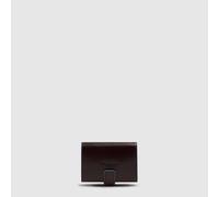 Portacarte di credito MagSafe® Blue Square in pelle Piquadro