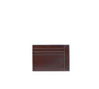 Piquadro Blue Square Porta Carte di Credito In Pelle da Uomo