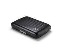 OGON Portafoglio in alluminio Smart case V2 - Chiusura in metallo - Custodia per carte con protezione RFID - Capacità fino a 10 carte e biglietti