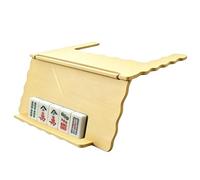 Portacarte Mahjong Da Tavolo Supporto Pieghevole Stampato 3D a Inserimento | Espositore per Carte da Mah Jongg Per Donne Uomini Principianti Collezionisti Casa Appartamento Feste Serate Giochi Rit