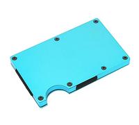 Portacarte, porta biglietti da visita dal design elegante, comodo e robusto, leggero per vendita al dettaglio o promozione pubblicitaria, regali commerciali, uso personale(blu, Sezione X-11#A)