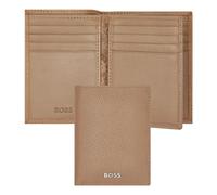 Portacarte Tripla Classic Grained, Beige, 16.2, Classico