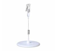 Portacartello da Scaffale con Clip, Clip rotonda a clip (base grande)