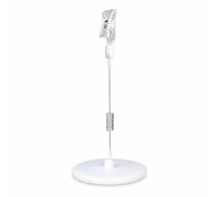Portacartello da Scaffale con Clip, Clip rotonda a clip (base piccola)