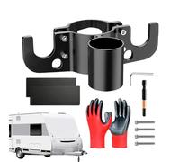 Portacatena Per Rimorchio - Dimensioni Standard In Metallo Resistente | Per Organizer Per Catena Di Traino Con Gancio Resistente Alla Ruggine A 7 Vie | Per Uso Di Attività All'aperto Per Viaggi