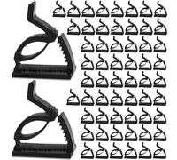 Portacavi, fermacavi 60 pezzi Supporto in nylon regolabile Cavo autoadesivo Organizzatore multiuso per luci a catena, cavi elettrici