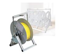 Portacavi pieghevole erogazione di bobine filo, soluzione efficiente for l'erogazione e lo srotolamento filo, for una facile conservazione ed erogazione(30x15x32cm)