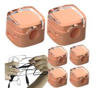 Portacavo magnetico, organizer per cavo magnetico, Organizer per cavi con clip per cavi, Organizzatore di 6X, gestione adesiva, supporto per di ricarica USB del telefono