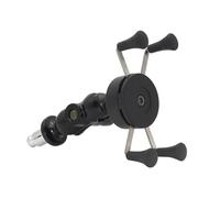 Portacellulare Moto Manubrio Per Suzuki Per GSX-R 600/750/1000/GSX1300R Per Hayabusa Supporto Telefono Caricatore Moto Forcella Stem Mount Staffa Navigazione GPS Porta Cellulare Bici(No USB Charger)