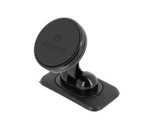 Portacellulare Supporto Auto Cruscotto Adesivo Magnetico Swissten Nero