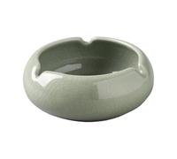 Portacenere Bar Posacenere Da Ufficio Geyao Grande Posacenere Da Tavolo Antivento In Ceramica Posacenere Di Grande Capacità Verde Piccolo