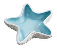 Portacenere Modern creativo posacenere Starfish Design in ceramica Decorazione interna Vassoio di cenere Bianco Porcellana Desktop Desktop Holder 5.5 '' * 5.5 '' * 1.3 '' Durevole