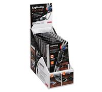 Portachiave con cavo Usb > Lightning, 10 cm - Display 1 pz