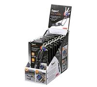 Portachiave Con Cavo Usb Usb Type-c, 10 Cm - Display 10 Pz