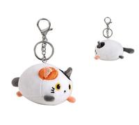 Portachiave.GATTO BIANCO con gancio. I-TOTAL